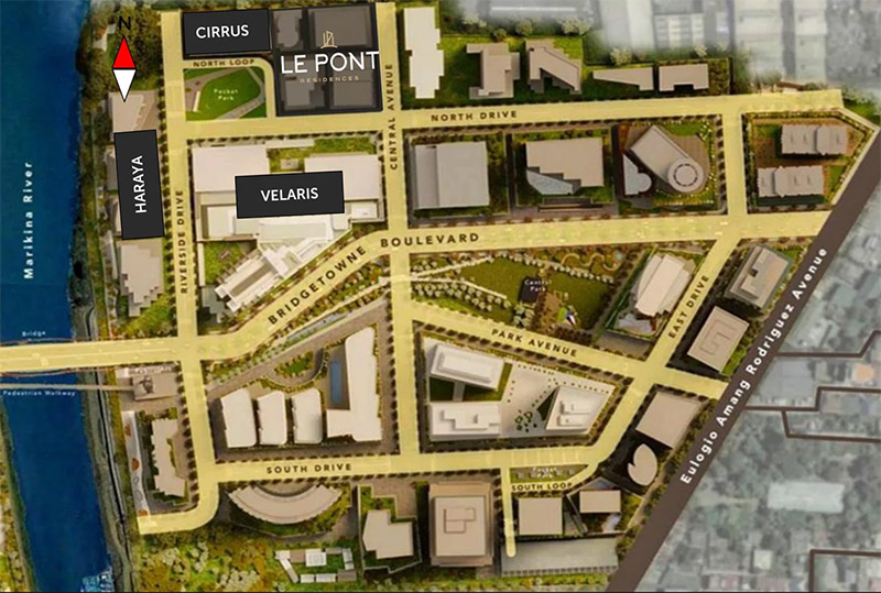 Le Pont Residences in Bridgetowne Pasig by Robinsons Land